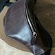 Order Banana Belt Leather Bag (Simplified). Chocolate. odalgoods (odalgoods). Livemaster. . Waist Bag Фото №3