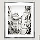 black and white fine art photographs for interior design. Paris photo of the town 