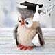 Заказать Сова -бухгалтер. Juliacrochettoys. Ярмарка Мастеров. . Мягкие игрушки Фото №3