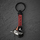 Bead lanyard. ' Red arrow', Key chain, St. Petersburg,  Фото №1
