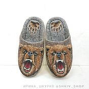 Обувь ручной работы handmade. Livemaster - original item Slippers: 