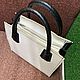 Сумка из натуральной кожи ручной работы. Сумка-тоут. Carp Leather Craft | C.L.C. Ярмарка Мастеров.  Фото №8