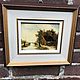 Order The picture 'Approach of autumn', oil on wood, Holland. Dutch West - Indian Company. Livemaster. . Vintage paintings Фото №3