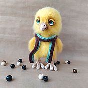 Куклы и игрушки handmade. Livemaster - original item Amigurumi dolls and toys: Knitted toy chick. Handmade.