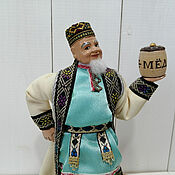 Куклы и игрушки handmade. Livemaster - original item Folk doll: Bashkir Beekeeper. Handmade.