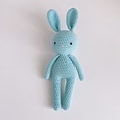 Куклы и игрушки handmade. Livemaster - original item Knitted bunny BABY. Handmade.