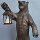 Скульптура: Медведь. Скульптуры. J.LORENZ. Интернет-магазин Ярмарка Мастеров.  Фото №2