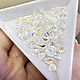 Бусины GemDuo 8х5мм,  3.5 г. ( 20 шт) цвет Crystal AB. Бусины. Real Dream /    Реальная Мечта. Интернет-магазин Ярмарка Мастеров.  Фото №2