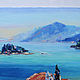 Oil painting ' Bliss Corfu'. Pictures. Zhanne Shepetova. My Livemaster. Фото №4