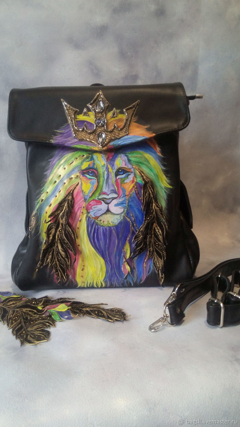 Bag Backpack ' Lion King', Classic Bag, Kirov,  Фото №1