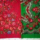 Pavlovsky Posad's shawls vintage. Vintage handkerchiefs. Tolkoyubki. My Livemaster. Фото №5