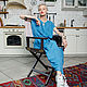 Режиссерское кресло черный лак дуб. Стулья. Family_Fabric. Ярмарка Мастеров.  Фото №6