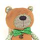 Мишка-Косолапыш Brown. Мягкие игрушки. Ventina Quarantina. Ярмарка Мастеров.  Фото №6