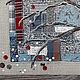 Картина в интерьер из ткани Ноябрь. Картины. Elena.artquilt. Ярмарка Мастеров.  Фото №6