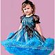Order Baby dress 'Sea night' Art.-282. ModSister. Livemaster. . Childrens Dress Фото №3
