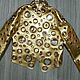 Jacket with eyelets 'Gold'. Outerwear Jackets. Anastasia Suvaryan обувь ручной работы. Online shopping on My Livemaster.  Фото №2