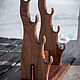 Подставка для 4 мечей орех с гербом. Подставки. CNC-Wood. Ярмарка Мастеров.  Фото №4