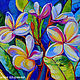 The picture 'Winter in the Tropics' - oil on canvas plumeria Thailand, Pictures, Voronezh,  Фото №1