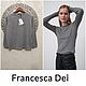 Винтаж: Итальянские шерстяной лонгслив Francesca Dei 46-48. Свитшоты винтажные. Дарья (vintage-odegda). Ярмарка Мастеров.  Фото №4
