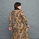 Dress knitted viscose beige-brown leopard. Art.1230. Dresses. MilaMi. My Livemaster. Фото №4
