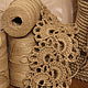 Jute yarn for ECO WASHCLOTHS, Yarn, Kaluga,  Фото №1