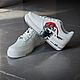 Кастомные кроссовки nike AF1 , ручная роспись, Tupacарт. Кроссовки. Olgavolgoart. Роспись одежды и обуви. Кастом. Ярмарка Мастеров.  Фото №7