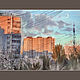 Вечернее солнце. Авторская акварель, Картины, Москва,  Фото №1