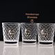 A set of stacks LION on three in box (3h50ml). Shot Glasses. Souvenirs for hunters and fishermen. My Livemaster. Фото №4