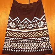 Одежда handmade. Livemaster - original item Winter skirt