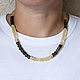 Necklace citrine and rauchtopaz, beads with rauchtopaz and citrine brown. Necklace. Irina Moro. My Livemaster. Фото №6