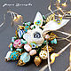 Brooch " Easter Bunny". Brooches. Hand miracle. Online shopping on My Livemaster.  Фото №2