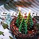 Ароматические свечи-ёлочки. Свечи. Secret Jar. Ярмарка Мастеров.  Фото №5