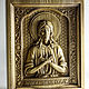 Carved icon 'Alexy the man of God', ash tree array, Icons, Orekhovo-Zuyevo,  Фото №1