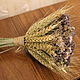 Bouquet-dried flowers-amulet of marriage bonds. Flowers are dry and stable. Ekostil. My Livemaster. Фото №4