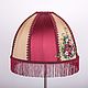 Vintage lampshade for floor lamp with embroidery " Pauline", Lampshades, Moscow,  Фото №1