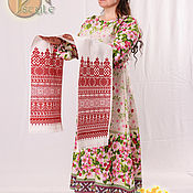 Свадебный салон handmade. Livemaster - original item Makosh Bereginya linen towel. Handmade.