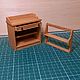 Dollhouses: Kitchen chest of drawers with a hinged shelf 1/12. Doll houses. papa-marko. Online shopping on My Livemaster.  Фото №2
