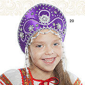 Русский стиль handmade. Livemaster - original item Slavic headpieces Kotena, Kokoshnik, Russian crown, Folk headdress, Ru. Handmade.