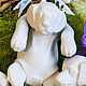 Order White porcelain dog (puppy) of Golden Retriever and Labrador. Galkitan. Livemaster. . Figurines Фото №3