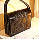 Order Leather bag 'Briefcase A4' - black. schwanzchen. Livemaster. . Brief case Фото №3