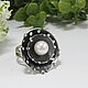 Order Pearl Ring 925 Silver ALS0067. Sunny Silver. Livemaster. . Rings Фото №3