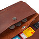 Genuine leather purse with 11 compartments sewn by hand seam. Purse. Ptaho. My Livemaster. Фото №4