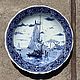 Винтаж: Тарелка настенная винтажная: Delft лот 3 шт. Тарелки винтажные. Антиквариат & Винтаж. Интернет-магазин Ярмарка Мастеров.  Фото №2