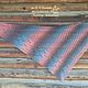 Dawn shawl asymmetric shawl Cape on the shoulders. Shawls. Bright Shawls by BorchankaZL. My Livemaster. Фото №5