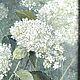 Заказать Белая гортензия в голубой дымке. Картины маслом. Наталья Сухова художник-философ (nsukhova). Ярмарка Мастеров. . Картины Фото №3