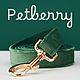 Бархатный поводок для собак в разных цветах. Поводки. Petberry. Интернет-магазин Ярмарка Мастеров.  Фото №2