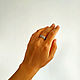 Anillo de la Creación de Adán de plata (Ob30). Engagement rings. anna-epifanova. Ярмарка Мастеров.  Фото №6