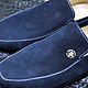Men's moccasins, made of natural suede or nubuck. Moccasins. SHOES&BAGS. My Livemaster. Фото №5