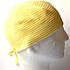 Summer hat made of cotton, adjustable size, Caps, Moscow,  Фото №1