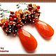 Серьги "Indian Spices", Серьги классические, Санкт-Петербург,  Фото №1